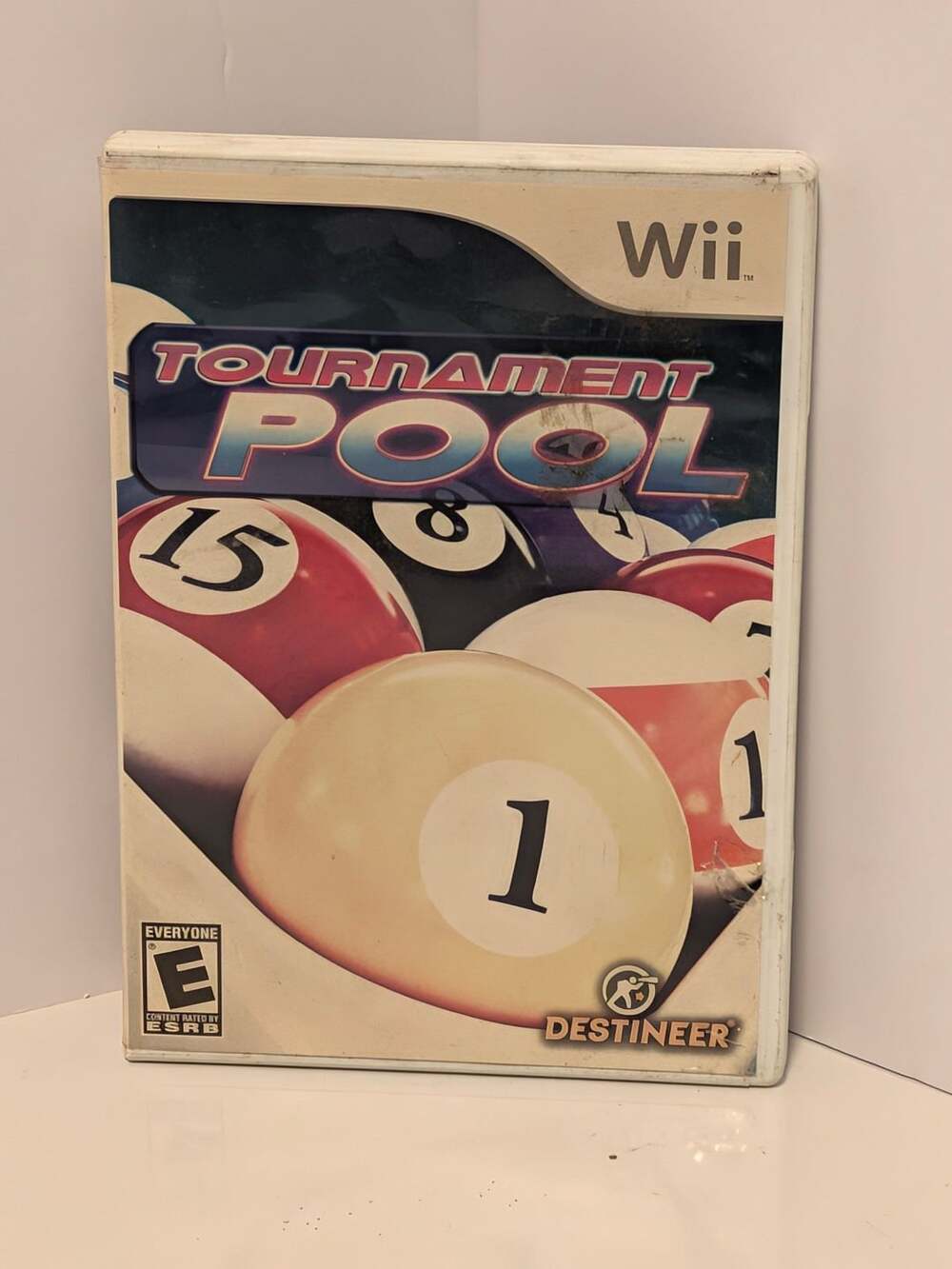 Nintendo Wii Tournament Pool Game Complete With Case And Manual